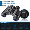 Barska 7-15x35 Level Zoom Binoculars , Black view 4