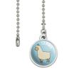 GRAPHICS & MORE Llama Cartoon Ceiling Fan and Light Pull Chain view 2