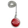 GRAPHICS & MORE Merry Christmas Holiday Reindeer Ceiling Fan and Light Pull Chain view 1