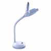 Led Cold Light Magnifying Lamp 5 Times Magnification Compact Desktop Beauty Lamp For Facial Care Tattoo Or Reading Elitzia ETH3010 (White Annular Lamp) view 1