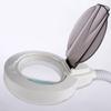 Led Cold Light Magnifying Lamp 5 Times Magnification Compact Desktop Beauty Lamp For Facial Care Tattoo Or Reading Elitzia ETH3010 (White Annular Lamp) view 3