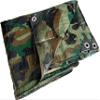 Kotap TCM-0810 Camouflage All Purpose 7-mil Poly Tarp, 8 x 10 ft, Green/Black view 4