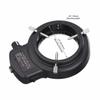 AmScope 144 LED Intensity-Adjustable Ring Light: Stereo Microscope Accessory with Black Housing view 3