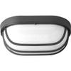 Progress Lighting 10.5" LED Bulkhead Light, Black view 1