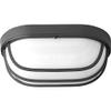 Progress Lighting 10.5" LED Bulkhead Light, Black view 4