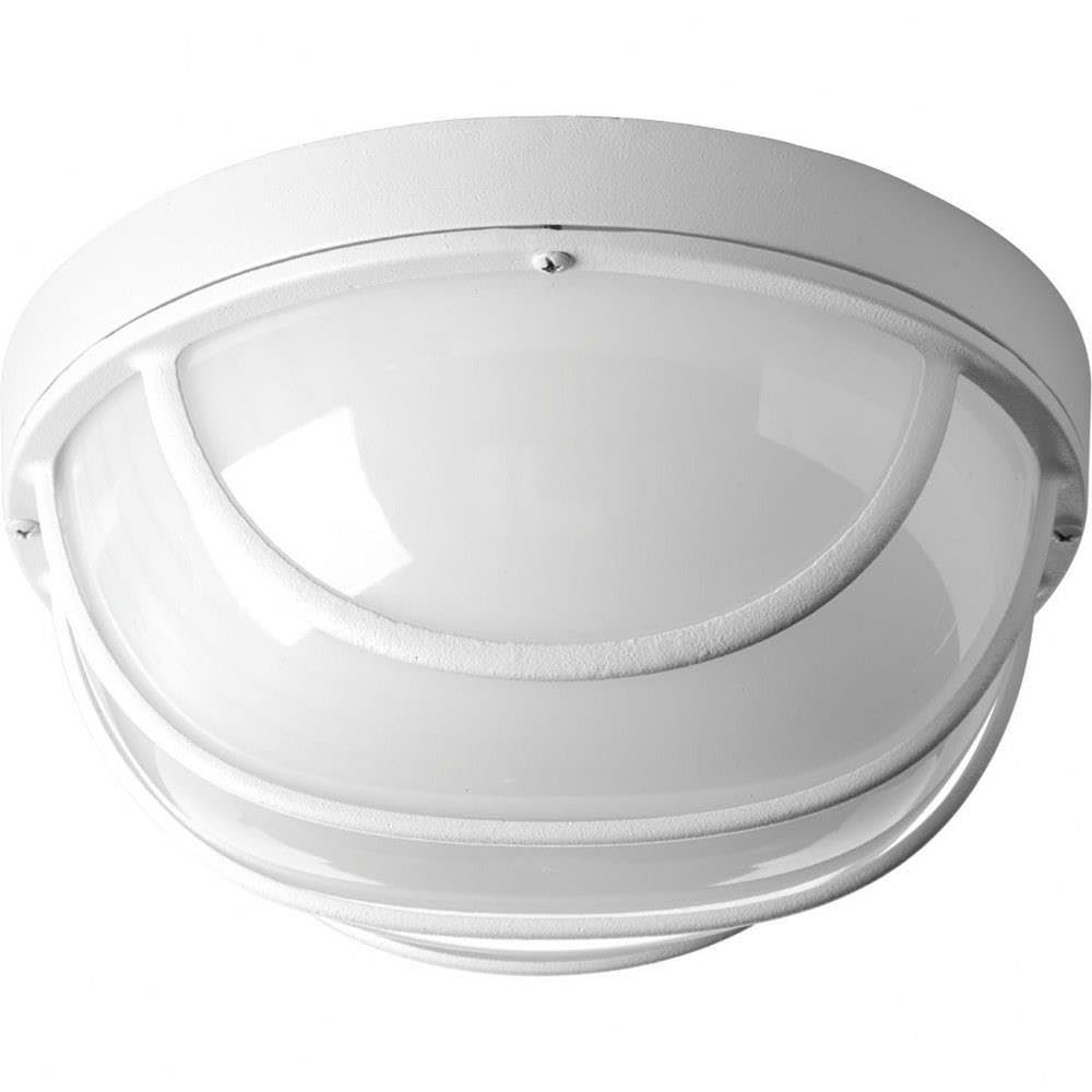Progress Lighting 9" LED Bulkhead Light, White