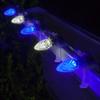Wintergreen Lighting Set of 50 C7 Blue and White OptiCore Commercial Christmas Lights - Cool White and Blue Outdoor LED Bulbs on Heavy Duty 18 Gauge Green Wire (50 ft) view 2