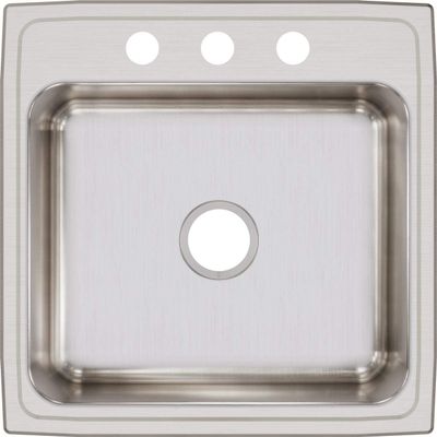 Elkay Lustertone LR22223 Single Bowl Top Mount Stainless Steel Sink