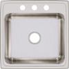 Elkay Lustertone LR22223 Single Bowl Top Mount Stainless Steel Sink view 1