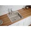 Elkay Lustertone LR22223 Single Bowl Top Mount Stainless Steel Sink view 2