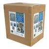 Qualarc MAN-1400-AC Manchester Column Mount Cast Aluminum Mailbox with Plain Door, Antique Copper view 4