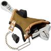 Proferred T10001 Mining Adjustable Wrench with Hammer, Chrome Finish, 12" view 1