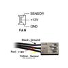 Coolerguys Dual Ball Bearing 12v 3pin Fan (120x25mm, High Speed) view 4