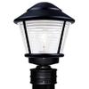Besa 310057-POST-FR One Light Outdoor Post Mount from Costaluz Series Collection 7.88 inches view 3