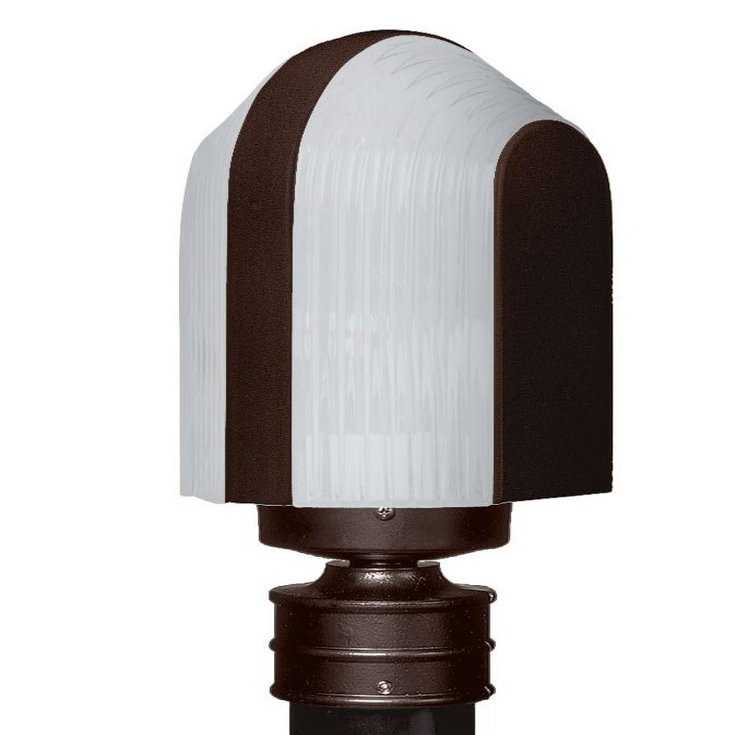 BESA 313998-POST-FR One Light Outdoor Post Mount from Costaluz Series Collection 5.75 inches