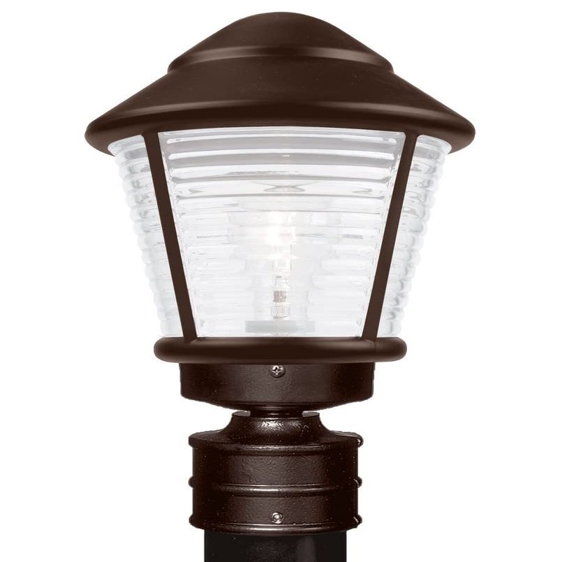 BESA 310098-POST-FR One Light Outdoor Post Mount from Costaluz Series Collection 7.88 inches
