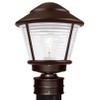 BESA 310098-POST-FR One Light Outdoor Post Mount from Costaluz Series Collection 7.88 inches view 1