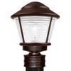 BESA 310098-POST-FR One Light Outdoor Post Mount from Costaluz Series Collection 7.88 inches view 2