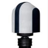 BESA 313957-POST-FR One Light Outdoor Post Mount from Costaluz Series Collection 5.75 inches view 2