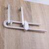 Dreambaby Sliding Cabinet Handle Door Lock- 2 Pack - Child Proofing Safety Latch - for Kitchen, Bathroom Storage Doors Handles & Knobs - Suitable for Round & D-Shaped Knob Handles view 3