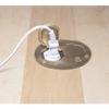 RACO 6224 Round Cast Iron Floor Box For Concrete, Tile Or Wood Floors view 2
