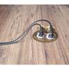 RACO 6224 Round Cast Iron Floor Box For Concrete, Tile Or Wood Floors view 3