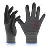 DEX FIT Nitrile Work Gloves FN330, 12 Pairs, 3D-Comfort Stretchy Fit, Firm Grip, Thin & Lightweight, Touch-Screen Compatible, Durable, Breathable & Cool, Machine Washable; Black Grey L (9) view 1