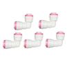 Malida 1/4 inch Quick Connect Check Valve for RO purifiers Water Reverse Osmosis System (Elbow Check Valve,5 pcs) view 1
