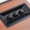 Edifier R1280T Powered Bookshelf Speakers - 2.0 Active Near Field Studio Monitor Speaker - Wooden Enclosure - 42 Watts RMS Power view 3