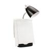 Limelights LD1056-BLK Desk Lamp Organizer with iPad Tablet Book Stand and USB Charging Port, Black view 4
