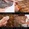 FASDE Hammered Decorative Vinyl Backsplash Panel in Moonstone Copper (6X6 Inch Sample) view 3