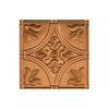 FASDE Traditional Style/Pattern 2 Decorative Vinyl Glue Up Ceiling Panel in Antique Bronze (12X12 Inch Sample) view 1