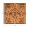FASDE Traditional Style/Pattern 2 Decorative Vinyl Glue Up Ceiling Panel in Antique Bronze (12X12 Inch Sample) view 2