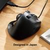 ELECOM EX-G Wired Trackball Mouse, Ergonomic, Thumb Control, Smooth Tracking Roller Ball, 6 Programmable Buttons, Tilt Scroll Computer Mice for PC Mac view 2
