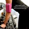 E Tronic Edge Phone Holder for Running, Cell Phone Arm Bands with Reflective Logo, Phone Strap Armband Fits iPhone and Android, Use for Running, Walking, Hiking and Biking, Pink XL view 4
