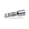 Powerbuilt 1/4-Inch Drive 3-Inch Socket Extension Bar, Chrome Vanadium Steel, Knurled Grip with Grease Rings 640552 view 1