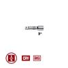 Powerbuilt 1/4-Inch Drive 3-Inch Socket Extension Bar, Chrome Vanadium Steel, Knurled Grip with Grease Rings 640552 view 2