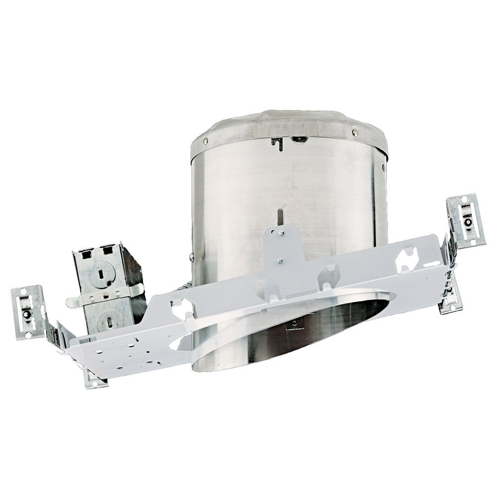 NICOR Lighting 6 inch Sloped Recessed Housing for New Construction Applications, IC-Rated (17022A)