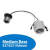 NICOR Lighting Medium/Edison Base Socket String Adapter, 250V Max. (17204) view 2