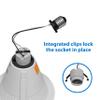 NICOR Lighting Medium/Edison Base Socket String Adapter, 250V Max. (17204) view 4