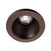 NICOR Lighting 4 inch Oil-Rubbed Bronze Recessed Baffle Trim for MR16 Bulb (14002OB-OB) view 1