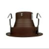 NICOR Lighting 4 inch Oil-Rubbed Bronze Recessed Baffle Trim for MR16 Bulb (14002OB-OB) view 4