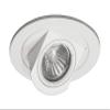 NICOR Lighting 4 inch White Recessed Retractable Wall Wash Trim for MR16 Bulb (14011WH) view 4