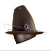 NICOR Lighting 6 in. Oil-Rubbed Bronze Recessed Eyeball Trim with Baffle (17526OB) view 4