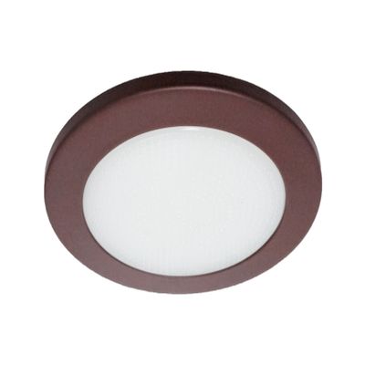 NICOR Lighting 4 inch Oil-Rubbed Bronze Shower Trim with Glass Albalite Lens, for 4 inch Housings (19509OB)