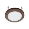 NICOR Lighting 4 inch Oil-Rubbed Bronze Shower Trim with Glass Albalite Lens, for 4 inch Housings (19509OB) view 4