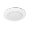 NICOR Lighting 4 inch White Shower Trim with Glass Albalite Lens, for 4 inch Housings (19509WH) view 1