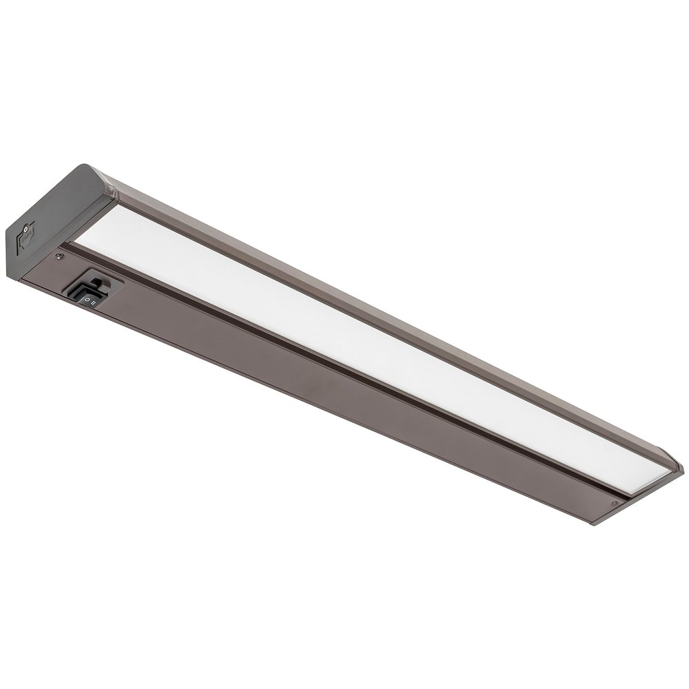 Westgate Under Cabinet Lighting - Linkable Adjustable Angle & Color Temperature Undercabinet Lights - Includes Built-in LED Driver 120V Plug/Hardwire Option (24" (12W))