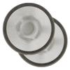 Evriholder Mesh Sink Drain Catcher, Secure Fit Strainer Prevents Clogging from Food and Hair, Stainless Steel, Ideal for Kitchen, Laundry and Disposals, 4.5-Inch, 2 Pack view 1