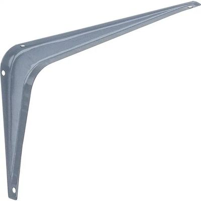 National N171-066 6 x 8 in. Steel Shelf Bracket44; Gray